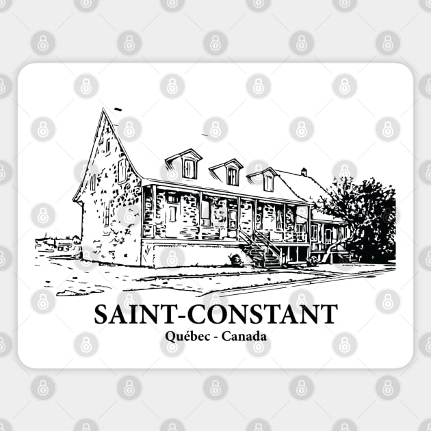 Saint-Constant - Québec Magnet by Lakeric
